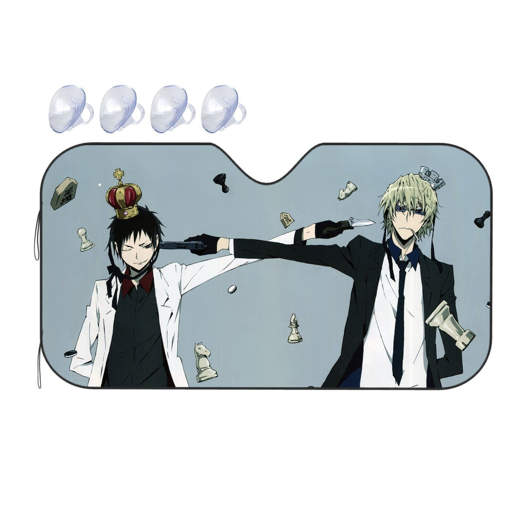 Durarara!! Izaya Orihara, Shizuo Heiwajima  Car Sunshade