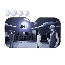 Load image into Gallery viewer, Durarara!! Izaya Orihara, Shizuo Heiwajima, Celty Sturluson  Car Sunshade
