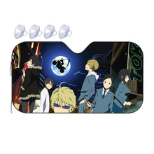 Load image into Gallery viewer, Durarara!! Izaya Orihara, Shizuo Heiwajima, Celty Sturluson, Masaomi Kida, Anri Sonohara  Car Sunshade
