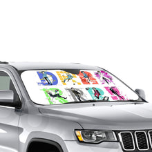 Load image into Gallery viewer, Durarara!! Izaya Orihara, Shizuo Heiwajima, Celty Sturluson, Masaomi Kida, Anri Sonohara  Car Sunshade

