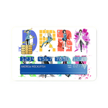 Load image into Gallery viewer, Durarara!! Izaya Orihara, Shizuo Heiwajima, Celty Sturluson, Masaomi Kida, Anri Sonohara  Credit Card Skins (4-in-1 Pack)
