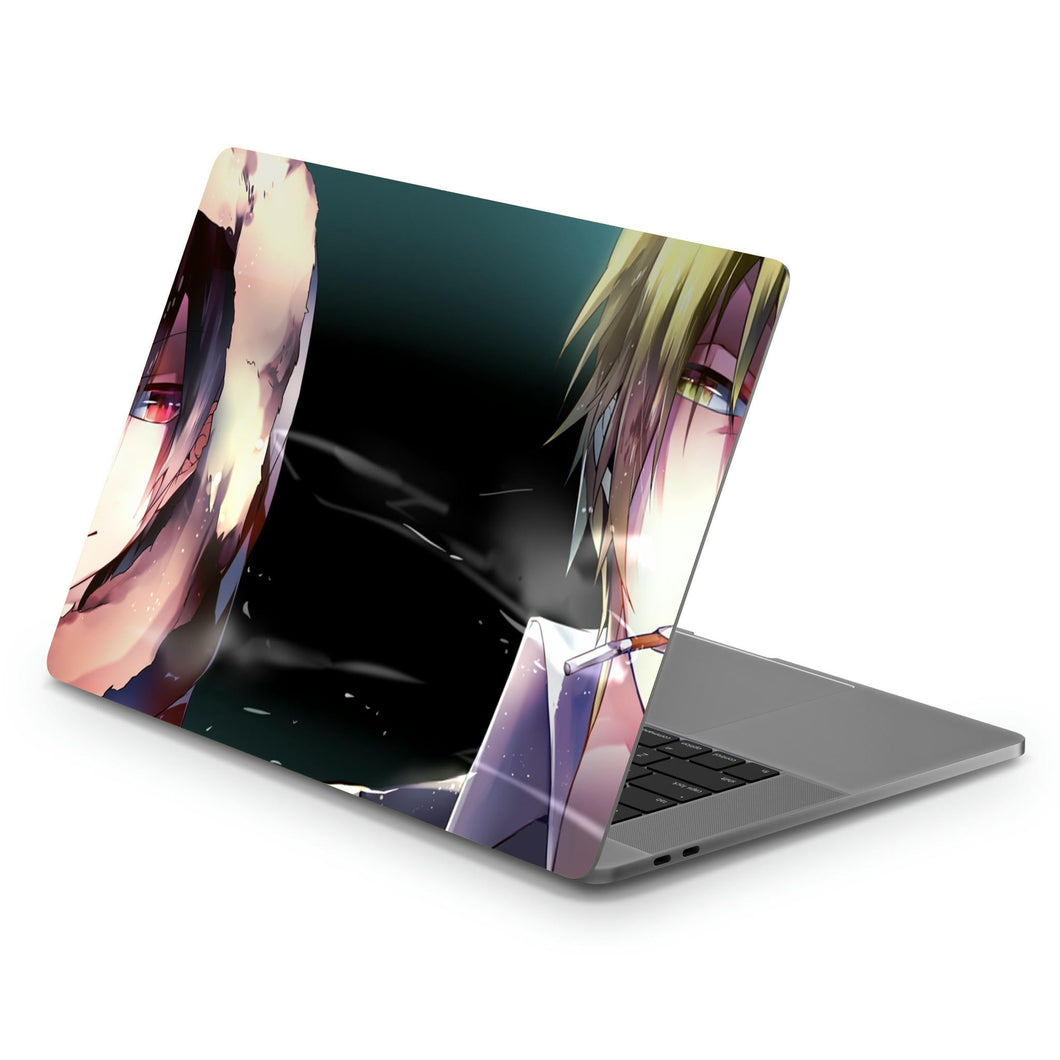 Durarara!! Izaya Orihara, Shizuo Heiwajima  Macbook Skin