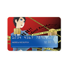 Load image into Gallery viewer, Durarara!! Masaomi Kida, Anri Sonohara  Credit Card Skins (4-in-1 Pack)
