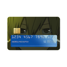 Load image into Gallery viewer, Durarara!! Masaomi Kida  Credit Card Skins (4-in-1 Pack)
