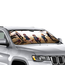 Load image into Gallery viewer, Durarara!! Shizuo Heiwajima, Celty Sturluson, Masaomi Kida, Anri Sonohara  Car Sunshade
