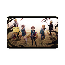 Load image into Gallery viewer, Durarara!! Shizuo Heiwajima, Celty Sturluson, Masaomi Kida, Anri Sonohara  Credit Card Skins (4-in-1 Pack)
