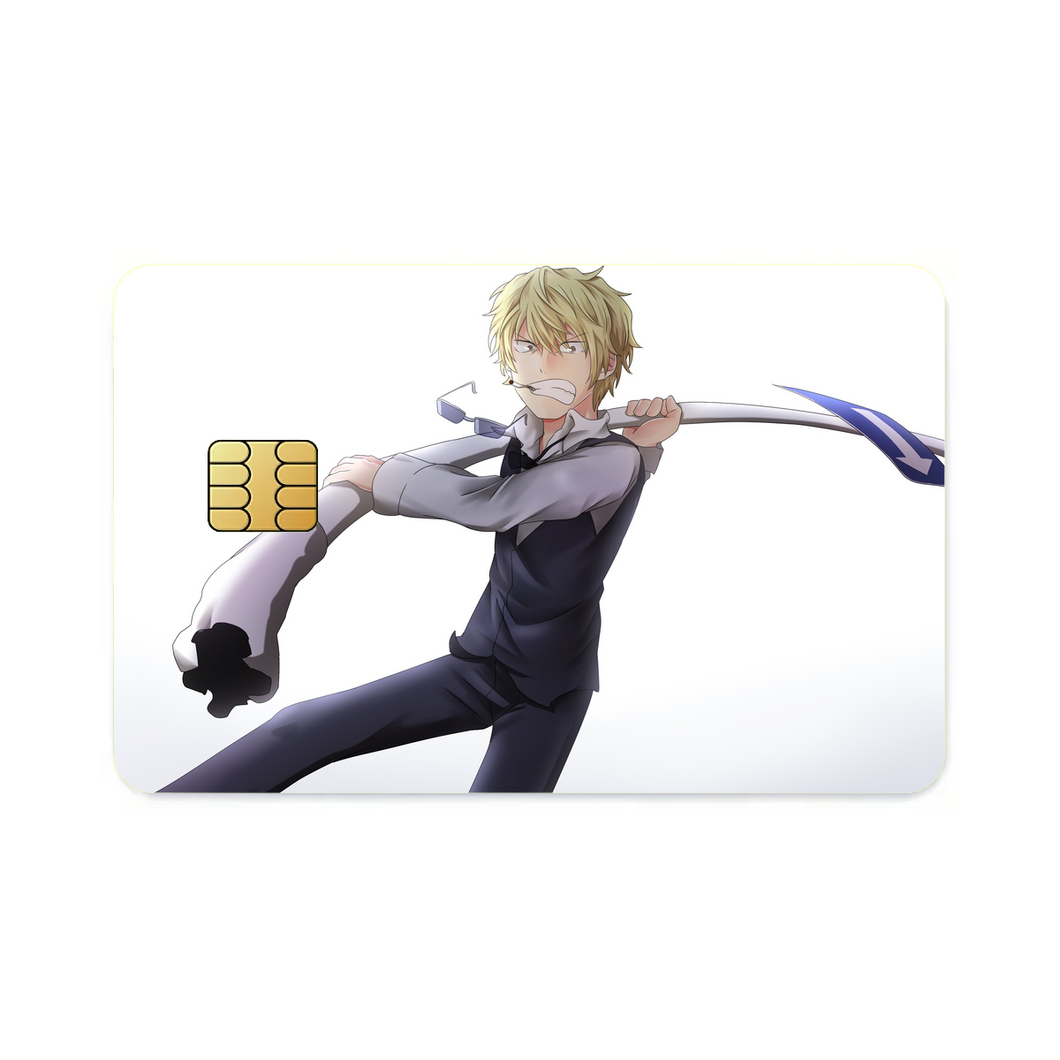 Durarara!! Shizuo Heiwajima  Credit Card Skins (4-in-1 Pack)