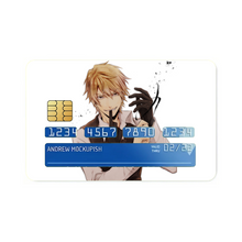 Load image into Gallery viewer, Durarara!! Shizuo Heiwajima  Credit Card Skins (4-in-1 Pack)
