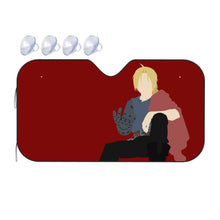 Load image into Gallery viewer, Edward Elric  Car Sunshade
