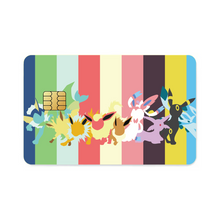 Load image into Gallery viewer, Eeveelution  Credit Card Skins (4-in-1 Pack)
