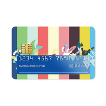 Load image into Gallery viewer, Eeveelution  Credit Card Skins (4-in-1 Pack)
