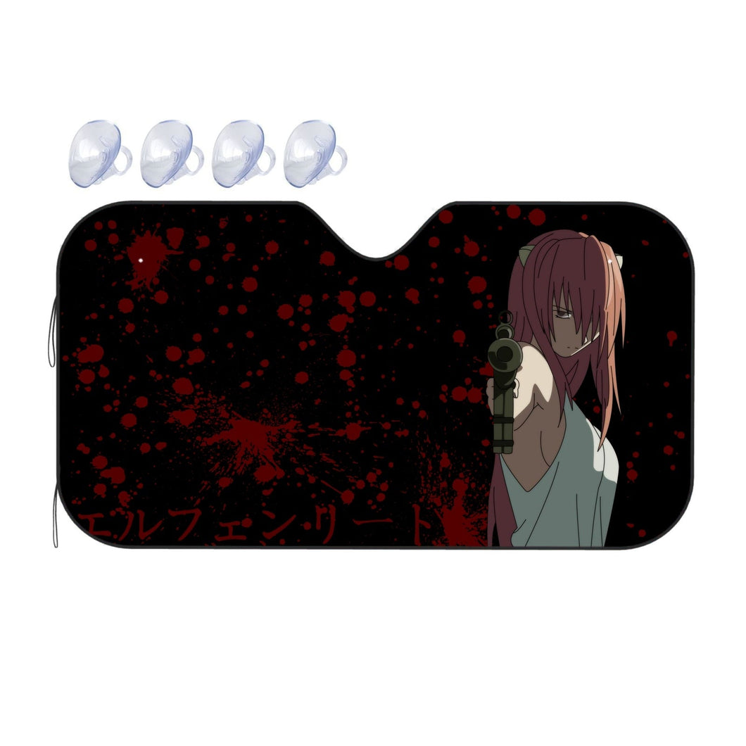 Elfen Lied  Car Sunshade