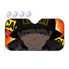 Load image into Gallery viewer, Enen no Shouboutai - Kusakabe Shinra  Car Sunshade
