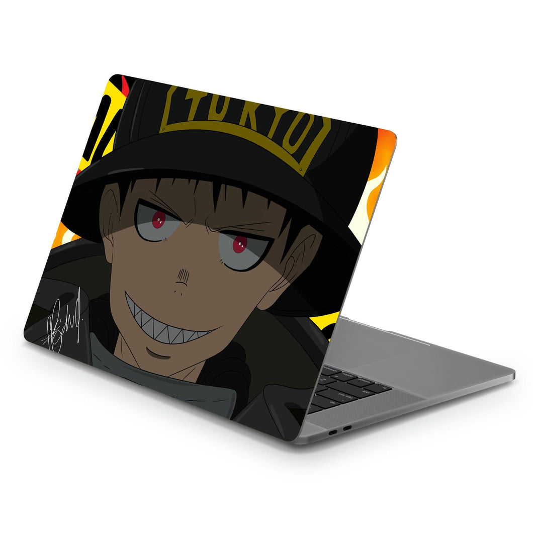Enen no Shouboutai - Kusakabe Shinra  Macbook Skin