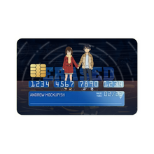 Load image into Gallery viewer, Erased : Satoru x kayo  Credit Card Skins (4-in-1 Pack)
