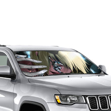Load image into Gallery viewer, Eren Yeager and Annie Leonhart (Titan)  Car Sunshade
