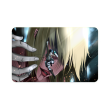 Load image into Gallery viewer, Eren Yeager and Annie Leonhart (Titan)  Credit Card Skins (4-in-1 Pack)
