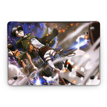 Load image into Gallery viewer, Eren Yeager and Levi Ackerman  Macbook Skin
