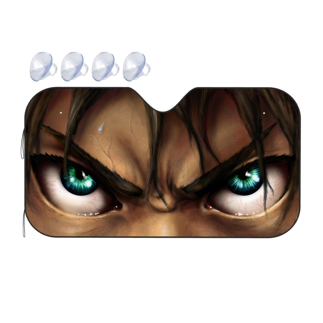 Eren Yeager's eyes  Car Sunshade