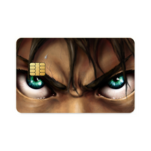 Load image into Gallery viewer, Eren Yeager&#39;s eyes  Credit Card Skins (4-in-1 Pack)
