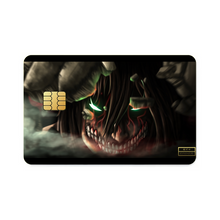 Load image into Gallery viewer, Eren Yeager (Titan)  Credit Card Skins (4-in-1 Pack)
