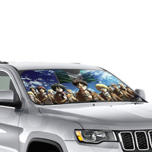 Load image into Gallery viewer, Eren yeager With Team  Car Sunshade
