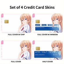 Load image into Gallery viewer, Erina Nakiri  Credit Card Skins (4-in-1 Pack)
