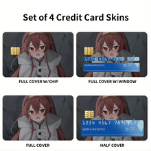 Load image into Gallery viewer, Eris Boreas Greyrat  Credit Card Skins (4-in-1 Pack)
