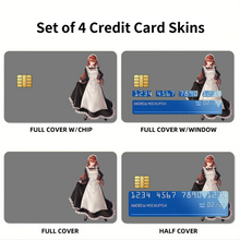 Load image into Gallery viewer, Eris Maid  Credit Card Skins (4-in-1 Pack)
