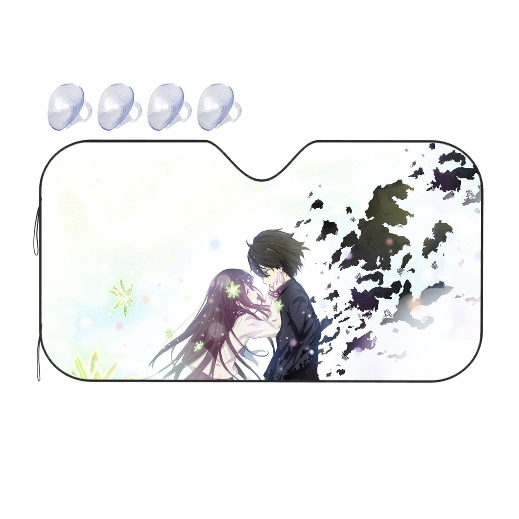 Eru Chitanda  And   Hōtarō Oreki  Car Sunshade