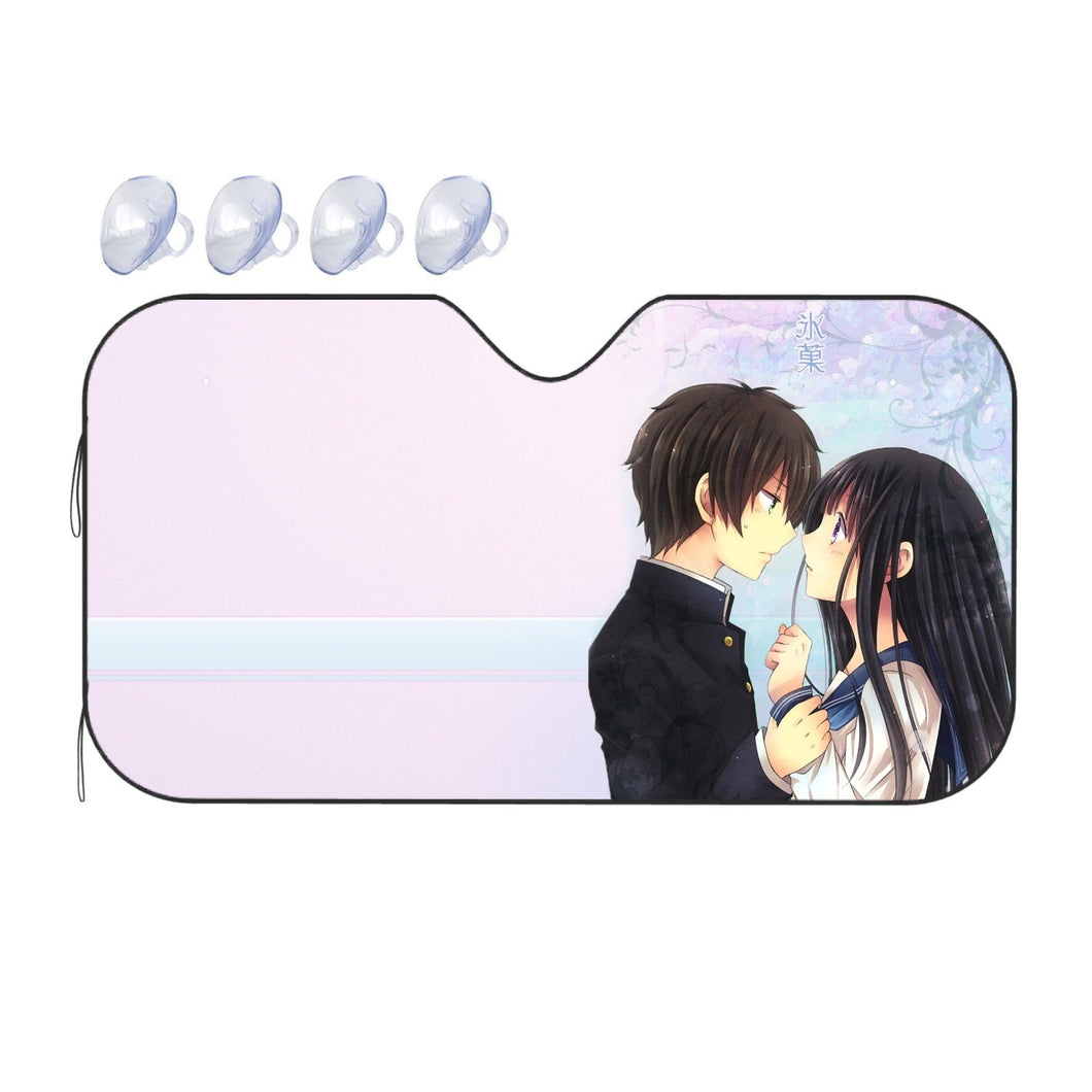 Eru Chitanda  And  Hōtarō Oreki  Car Sunshade