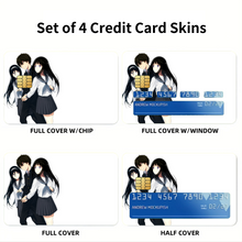 Load image into Gallery viewer, Eru Chitanda  And  Hōtarō Oreki  Credit Card Skins (4-in-1 Pack)
