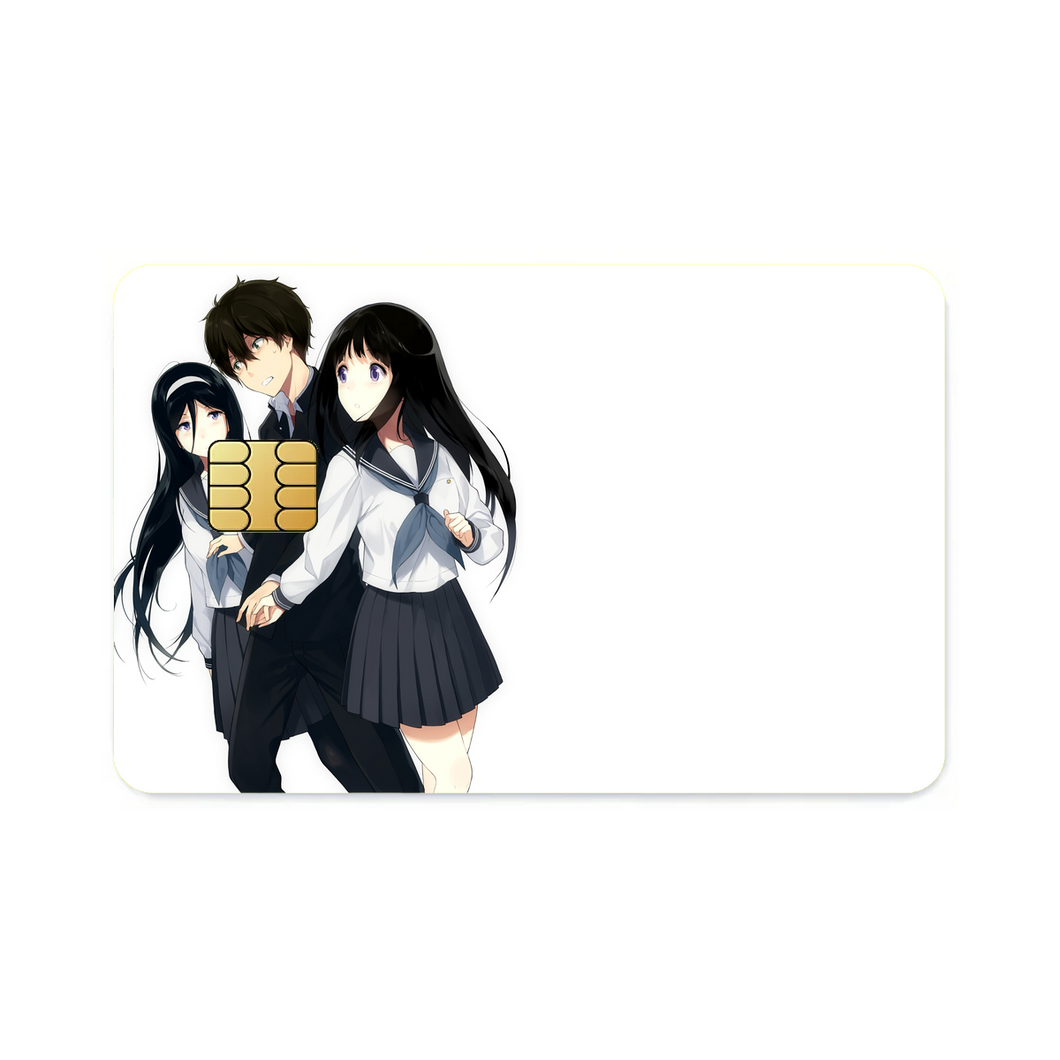 Eru Chitanda  And  Hōtarō Oreki  Credit Card Skins (4-in-1 Pack)