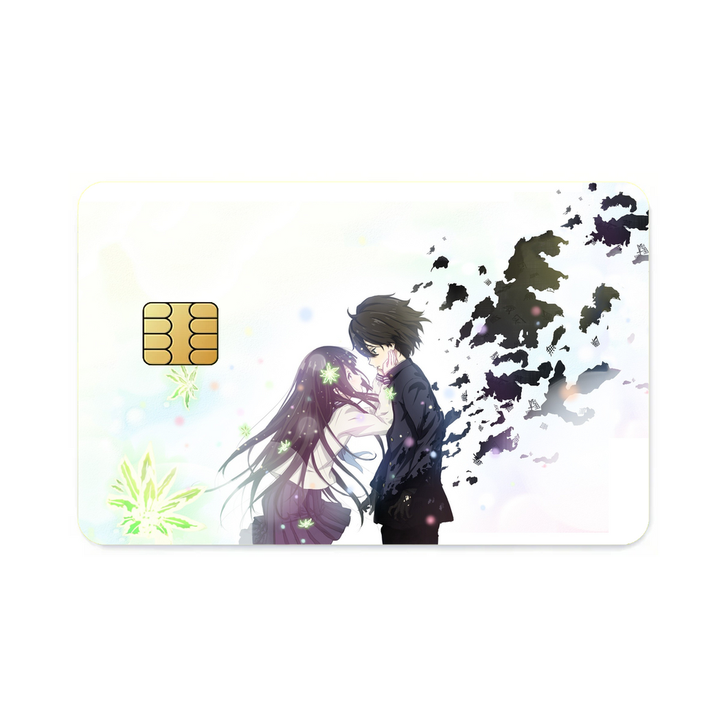 Eru Chitanda  And   Hōtarō Oreki  Credit Card Skins (4-in-1 Pack)