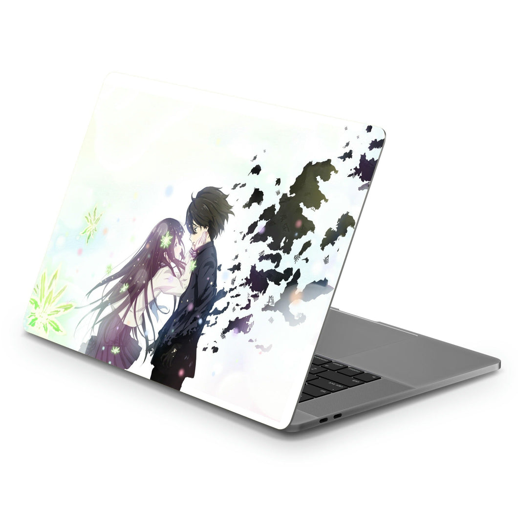 Eru Chitanda  And   Hōtarō Oreki  Macbook Skin