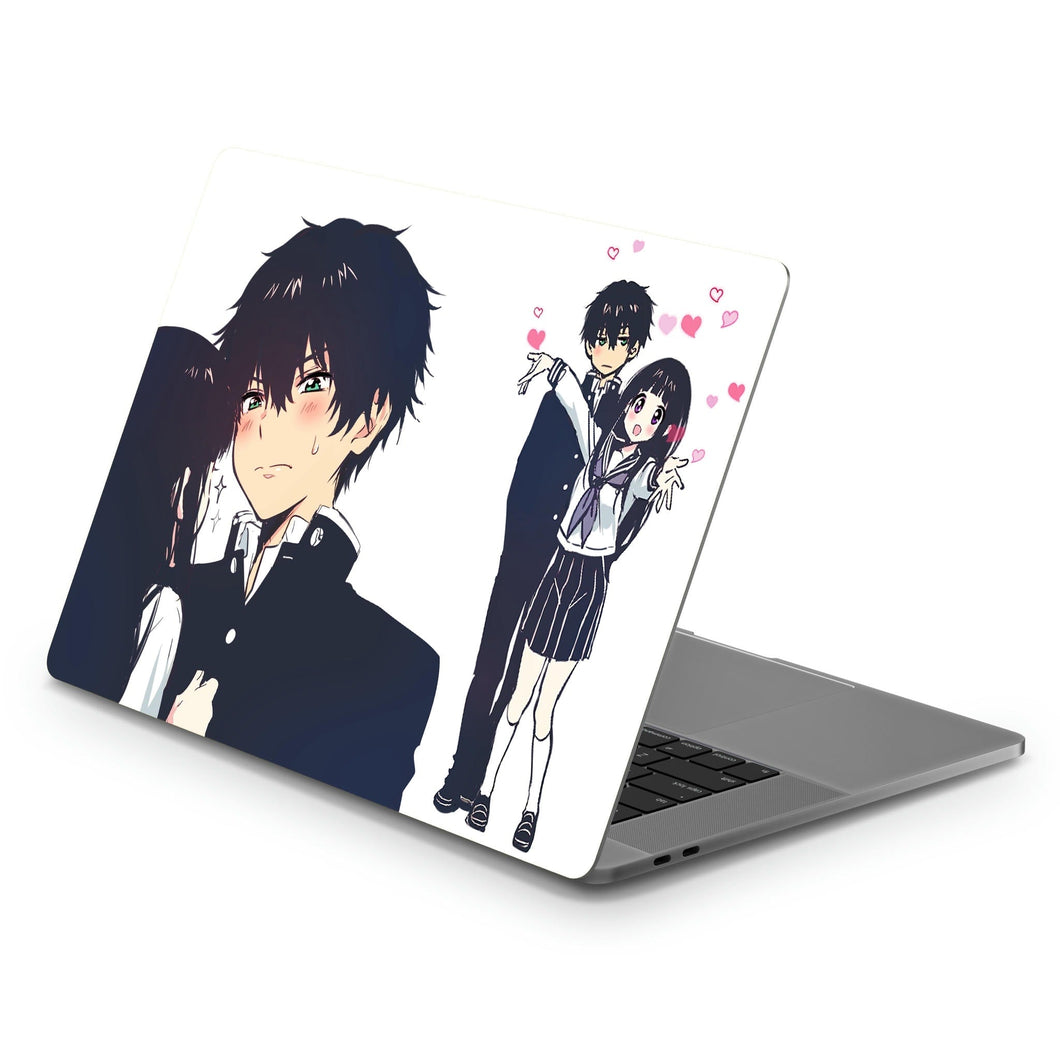 Eru Chitanda  And  Hōtarō Oreki  Macbook Skin