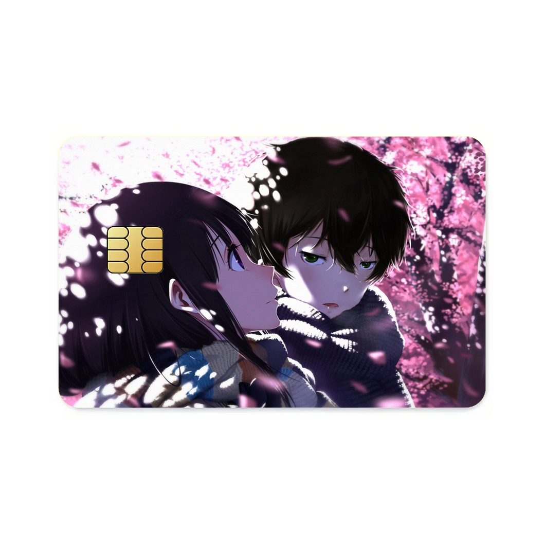 Eru Chitanda  And  Hōtarō Oreki Face  Credit Card Skins (4-in-1 Pack)