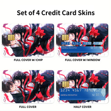 Load image into Gallery viewer, Eru Chitanda  And  Hōtarō Oreki Hugging  Credit Card Skins (4-in-1 Pack)
