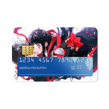 Load image into Gallery viewer, Eru Chitanda  And  Hōtarō Oreki Hugging  Credit Card Skins (4-in-1 Pack)
