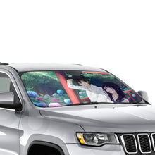 Load image into Gallery viewer, Eru Chitanda  And  Hōtarō Oreki in the rain  Car Sunshade

