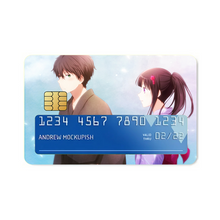 Load image into Gallery viewer, Eru Chitanda  And  Hōtarō Oreki Kimono  Credit Card Skins (4-in-1 Pack)
