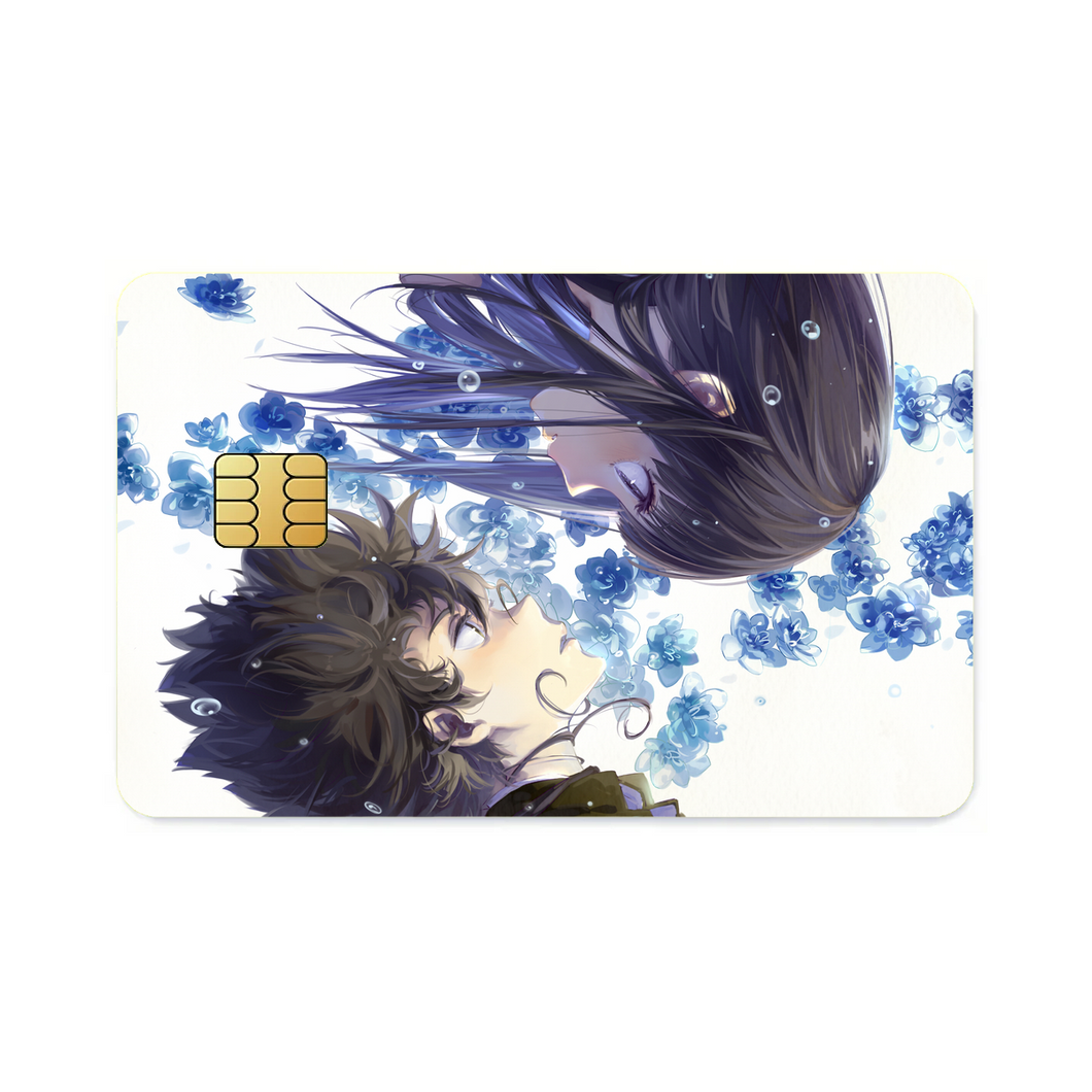 Eru Chitanda  And  Hōtarō Oreki Looking at each other  Credit Card Skins (4-in-1 Pack)