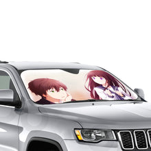 Load image into Gallery viewer, Eru Chitanda  And  Hōtarō Oreki Looking each other  Car Sunshade
