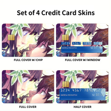Load image into Gallery viewer, Eru Chitanda And  Hōtarō Oreki Love  Credit Card Skins (4-in-1 Pack)
