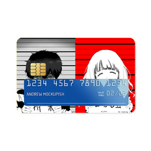 Load image into Gallery viewer, Eru Chitanda  And  Hōtarō Oreki Wanted  Credit Card Skins (4-in-1 Pack)
