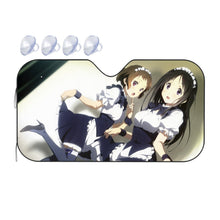 Load image into Gallery viewer, Eru Chitanda And Mayaka Ibara Maid Dress  Car Sunshade
