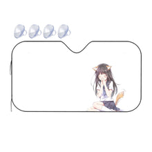 Load image into Gallery viewer, Eru Chitanda  Cat  Car Sunshade
