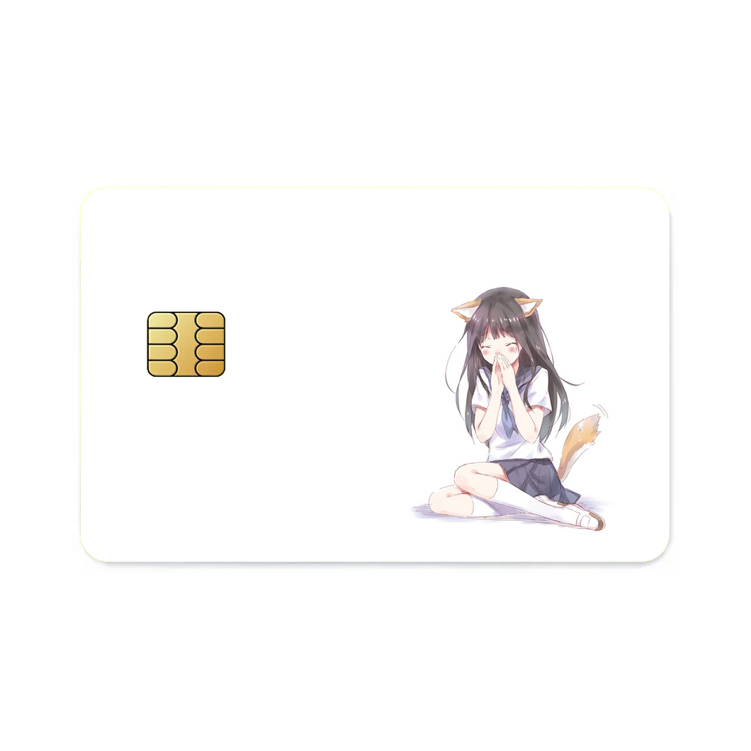 Eru Chitanda  Cat  Credit Card Skins (4-in-1 Pack)