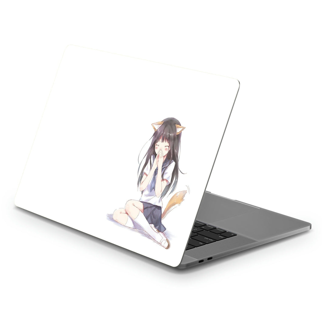 Eru Chitanda  Cat  Macbook Skin