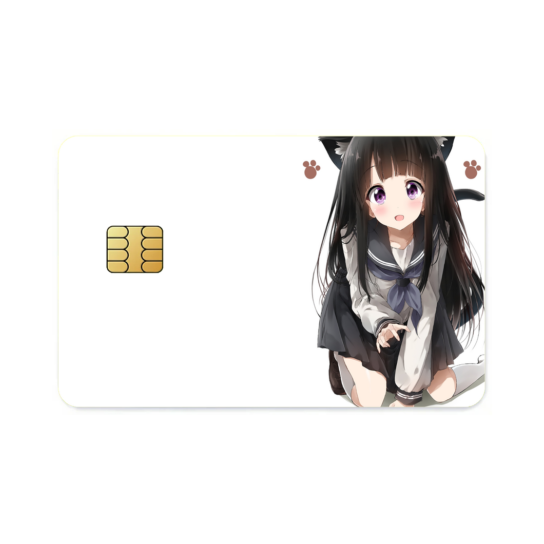 Eru Chitanda  Cat form  Credit Card Skins (4-in-1 Pack)